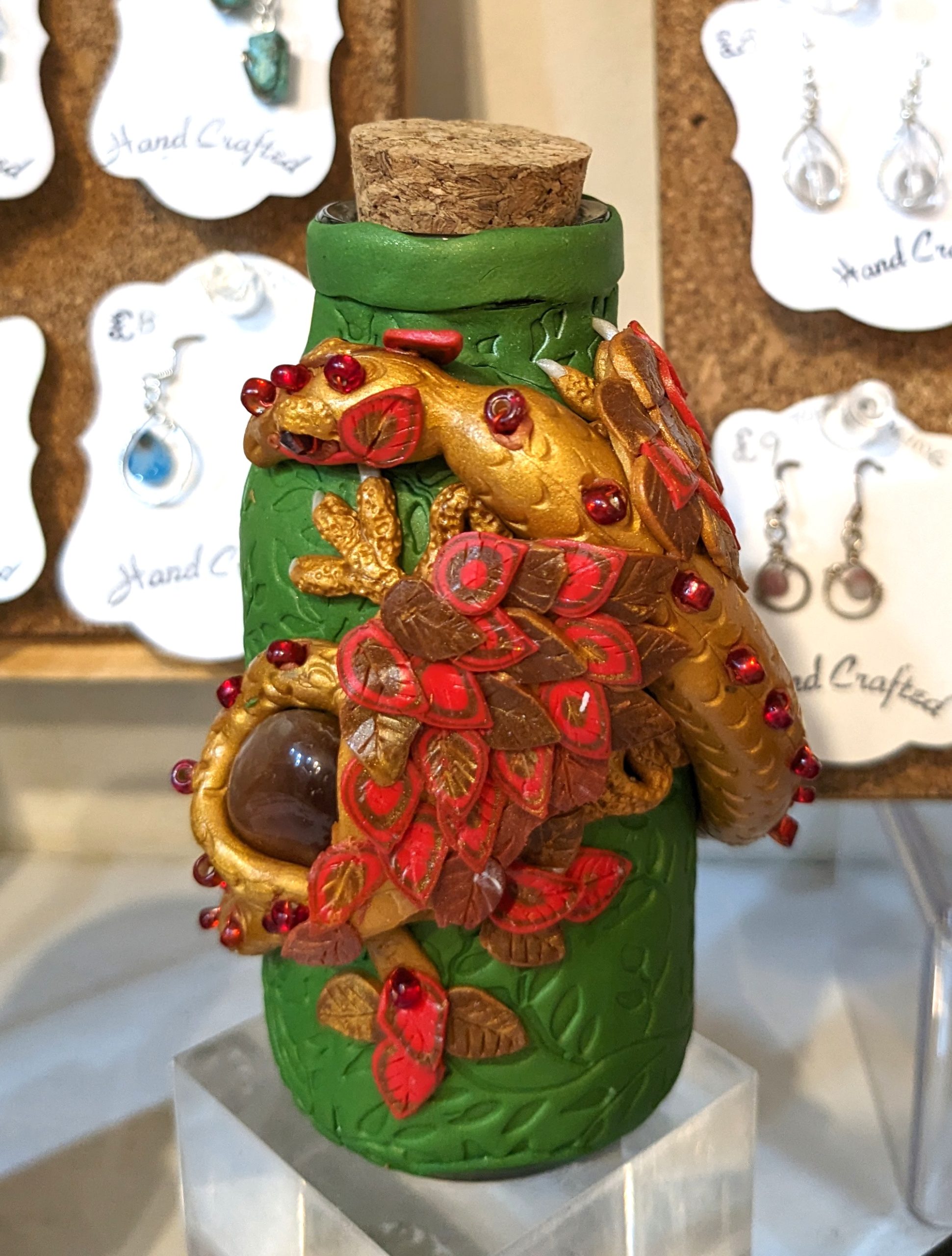 polymer clay dragons